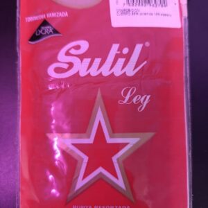 Tobimedias Sutil natural y negro
